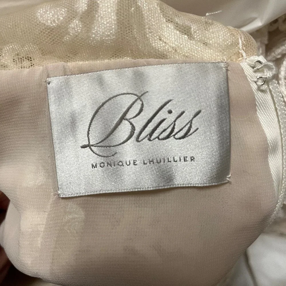 Monique Lhuillier Wedding Gown - Picture 5 of 10